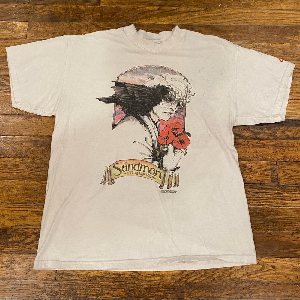 vintage 1998 DC COMIC Sandman TSHIRT SHIRT USED M Wake Graphitti